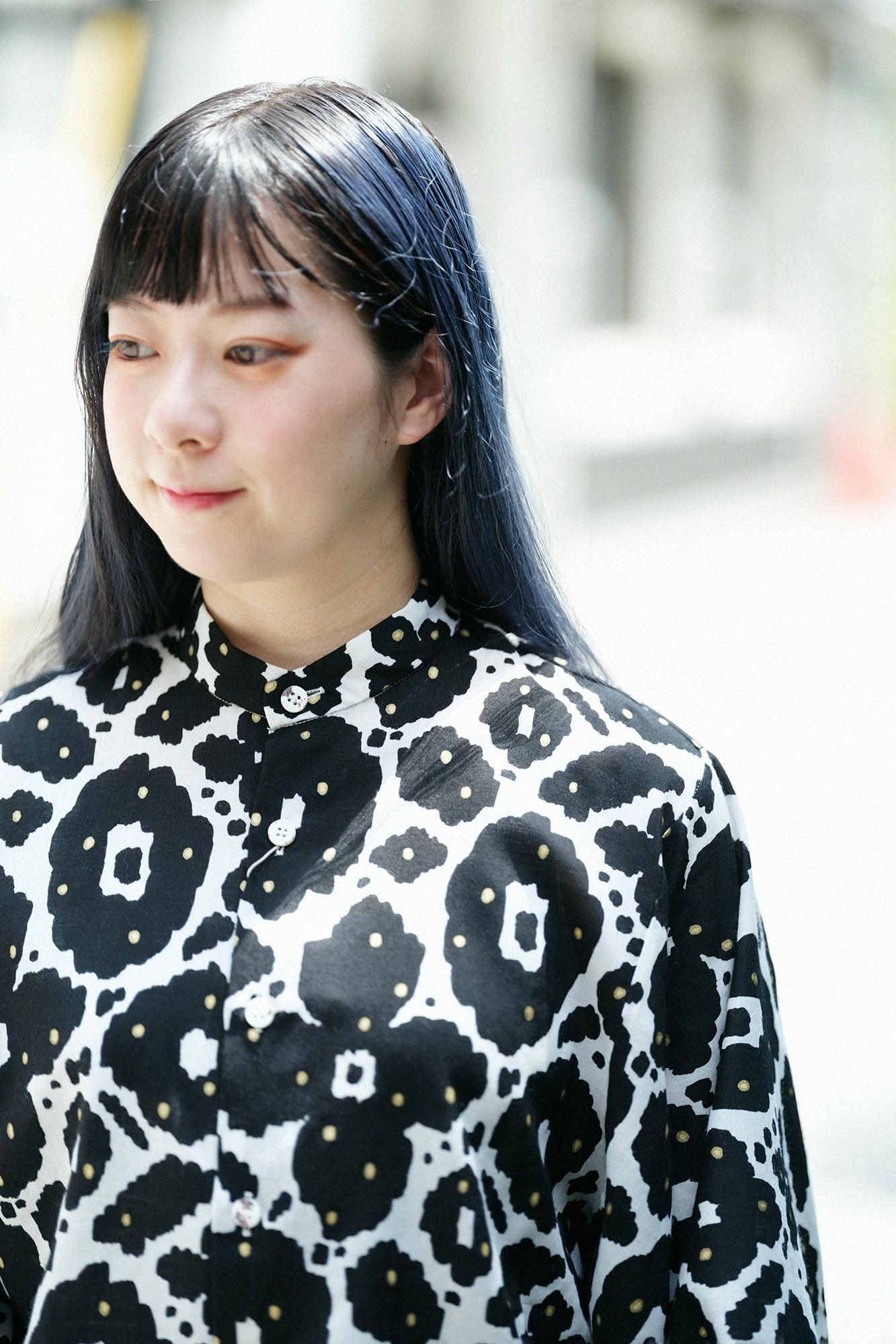 モスリン 草衣（そうい） 上（うえ）／花装飾（はなそうしょく
