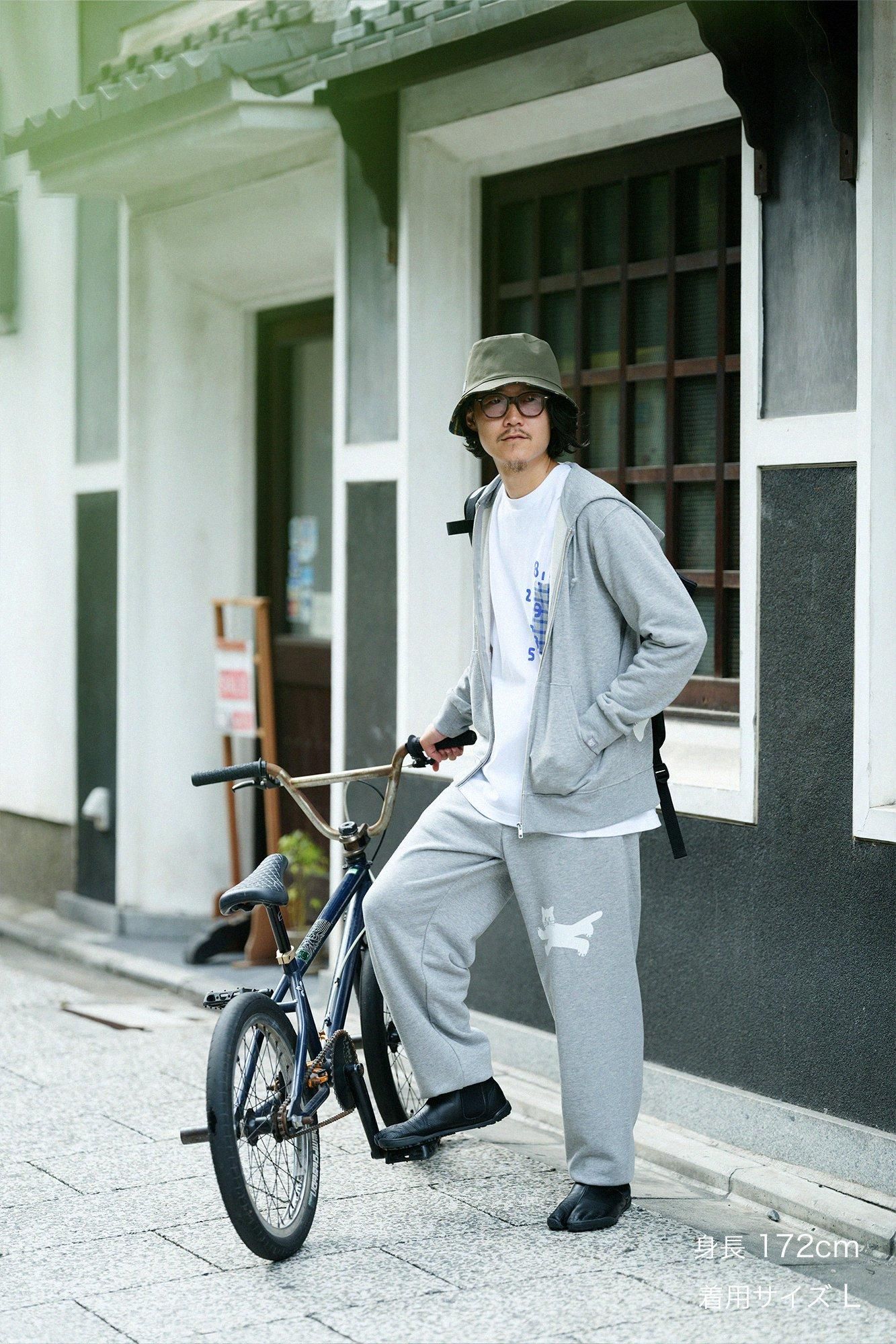 sousou ジップアップパーカー新品 ZIP UP スウェットパーカー - SOU・SOU netshop （ソウソウ