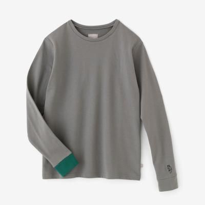 半袖 ポケットTシャツ － 涼し気なストライプのポケットに