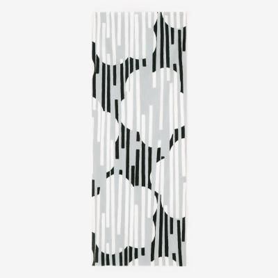 伊勢木綿 textile手ぬぐい／雪持柳に椿（ゆきもちやなぎにつばき
