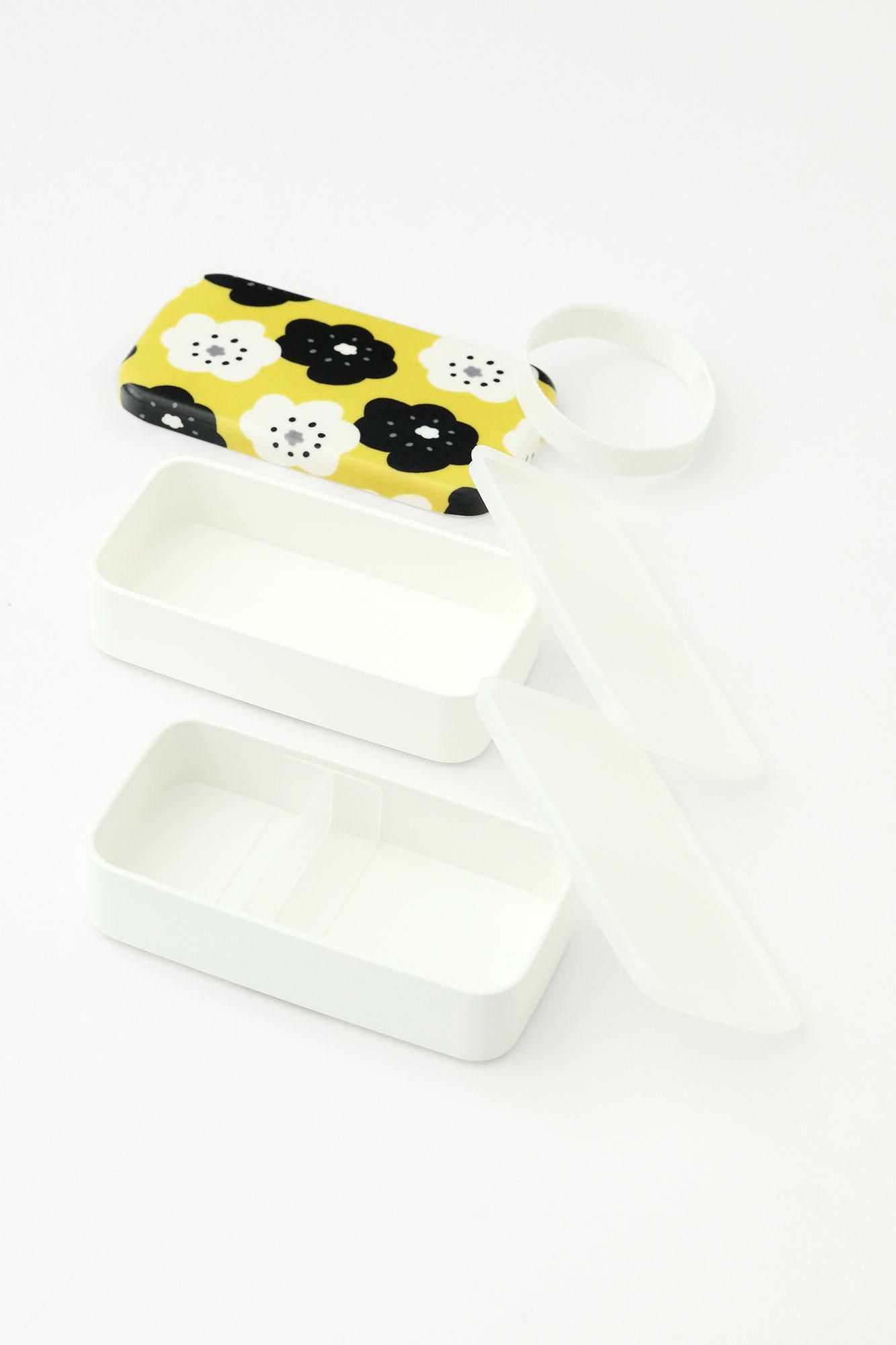 SOU・SOU×POKETLE 布貼弁当箱 角／ほほえみ - SOU・SOU netshop