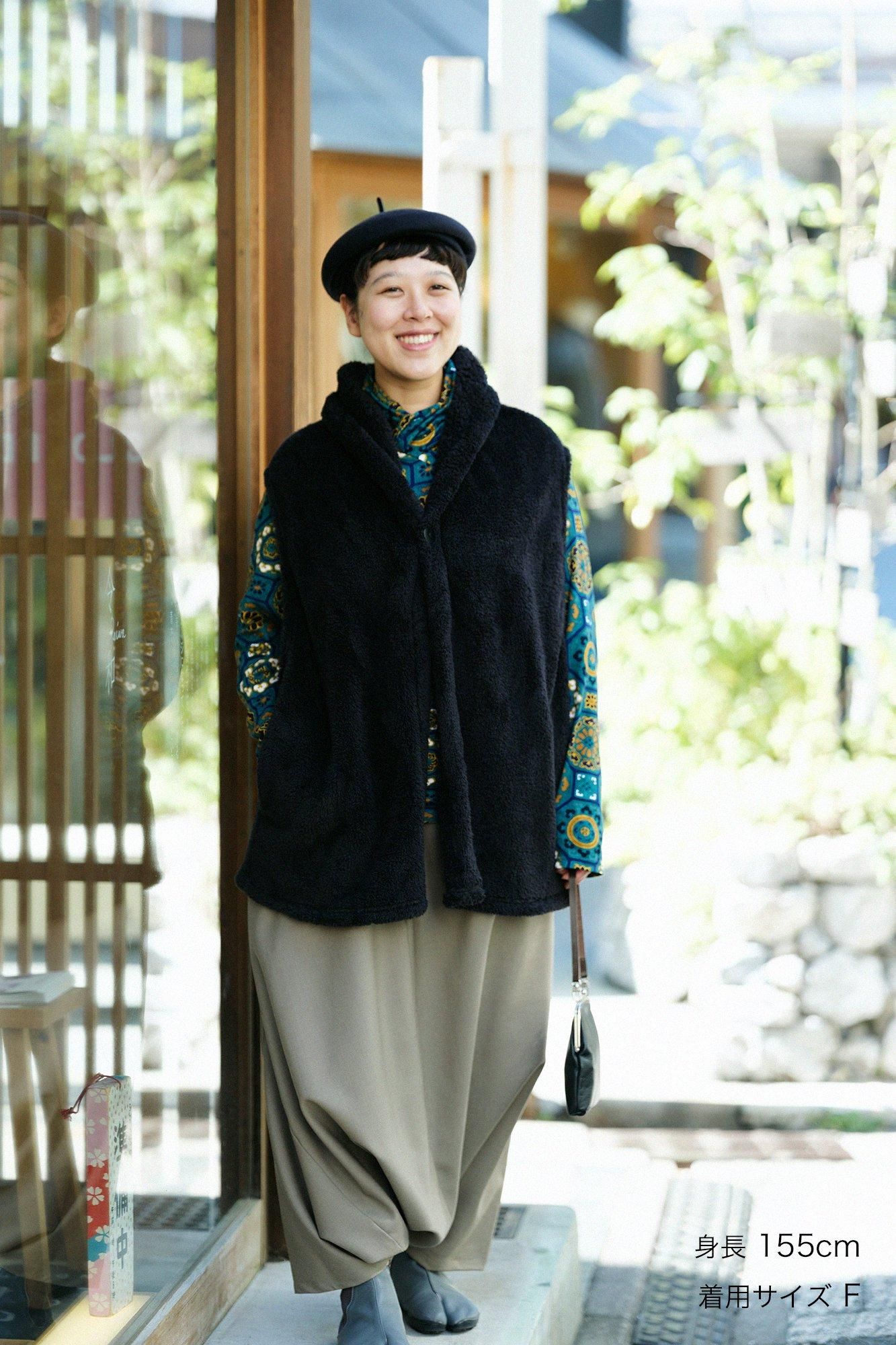 美品✨ ソウソウ 京都 京型友禅 はつき 羽織り パープル　アウター SOU・SOU