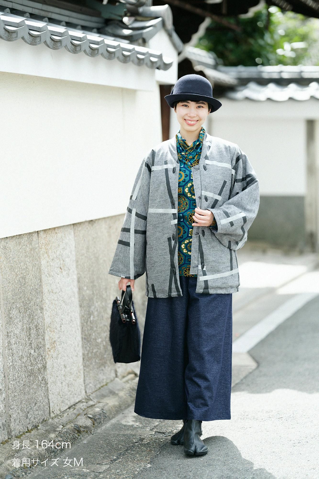 カージー編 薙刀唐羽織（なぎなたからばおり） 中綿袷（なかわた