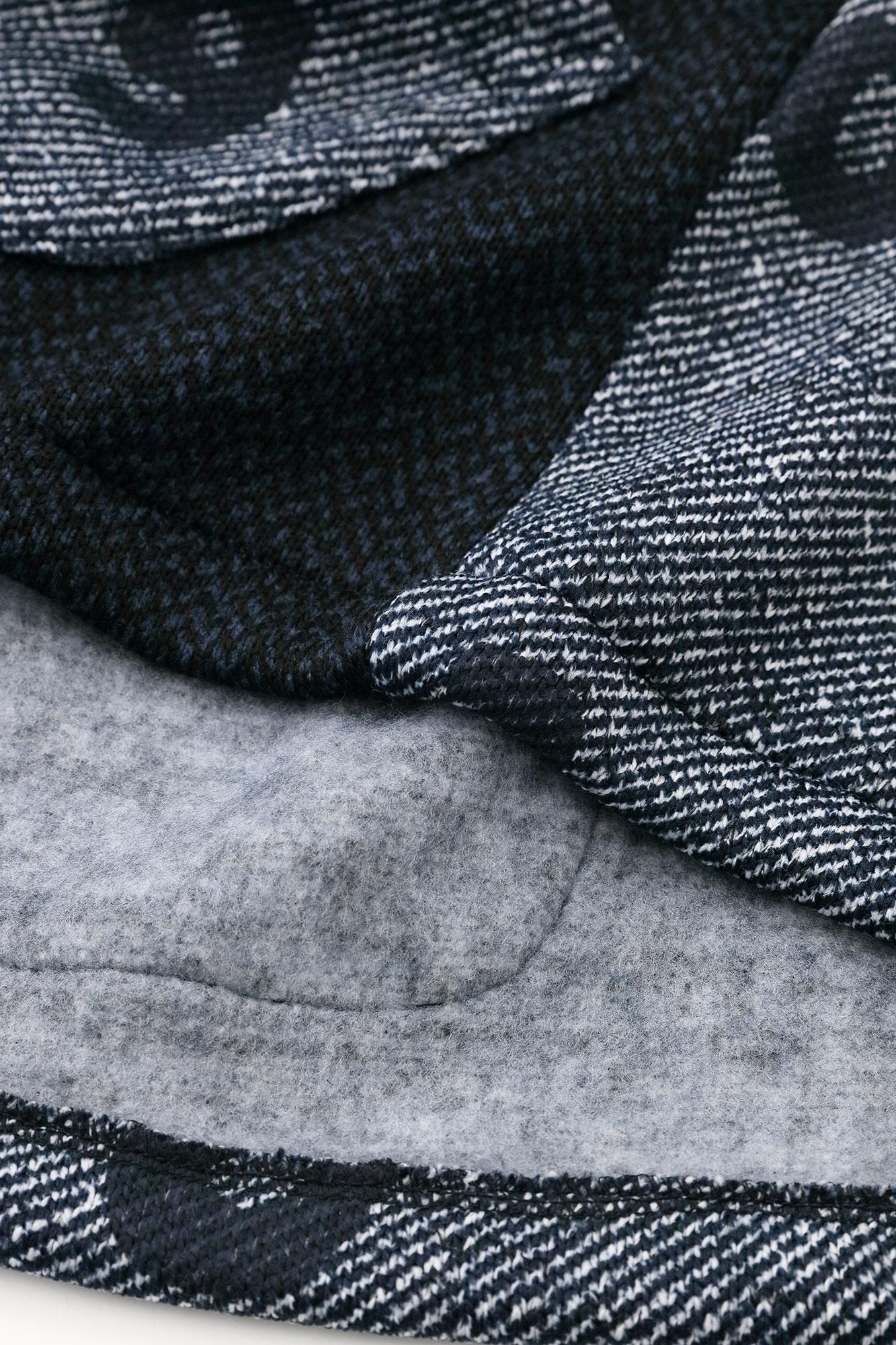 【最小サイズ】ジャンネット　サマーニットホップサック織ジャケット　ストライプ 最小サイズ】ジャンネット サマーニットホップサック織