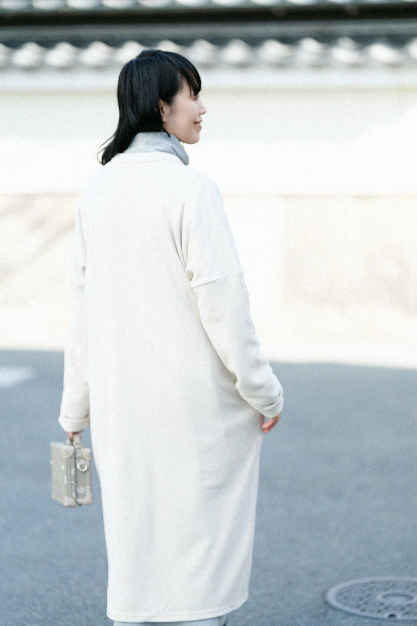 クードシャンス　洗える　スタンドカラー　ライトコート COUP DE CHANCE クードシャンス - レディース スタンドカラー