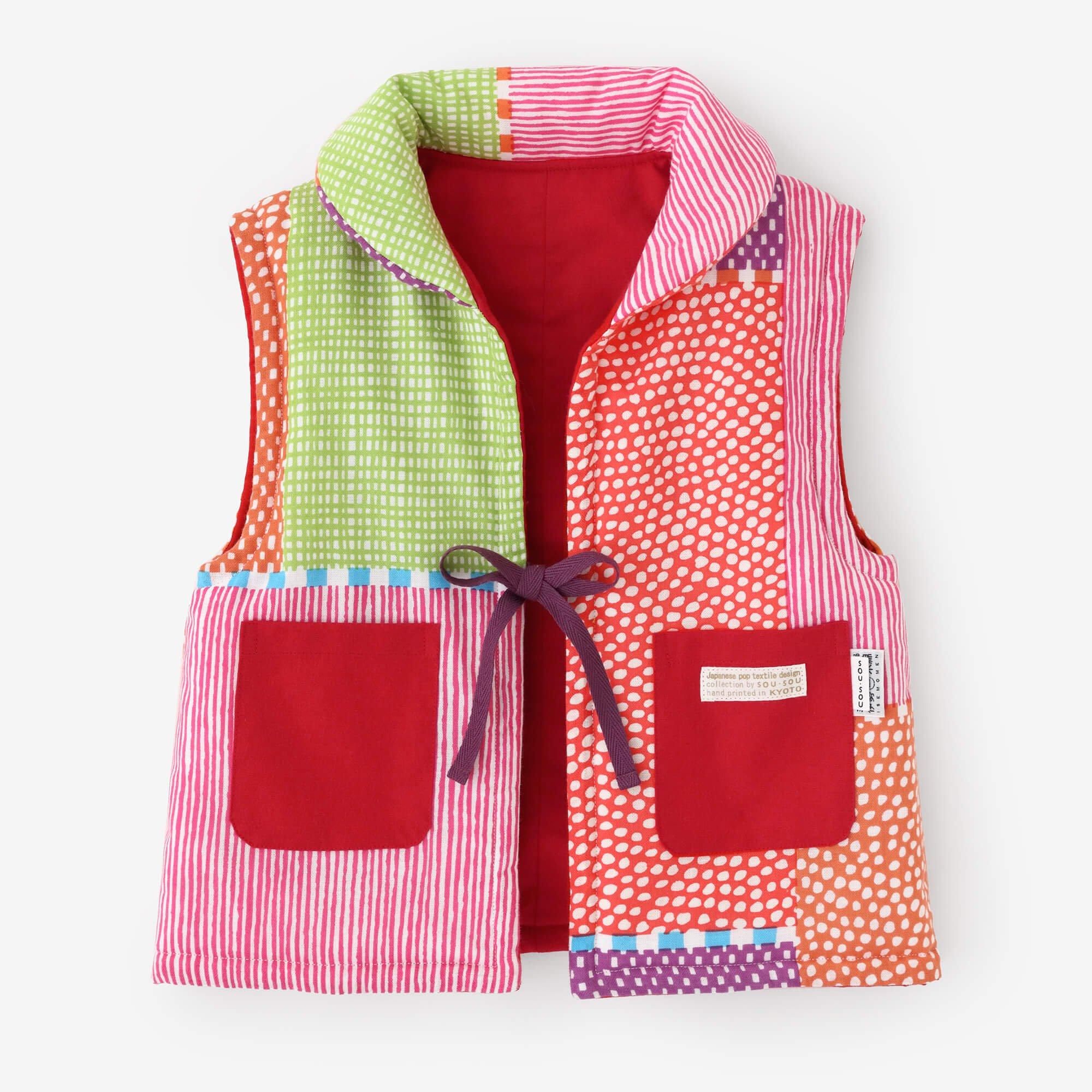 ○いせもめん わた入り ちゃんちゃんこ／まがさね みやび - SOU