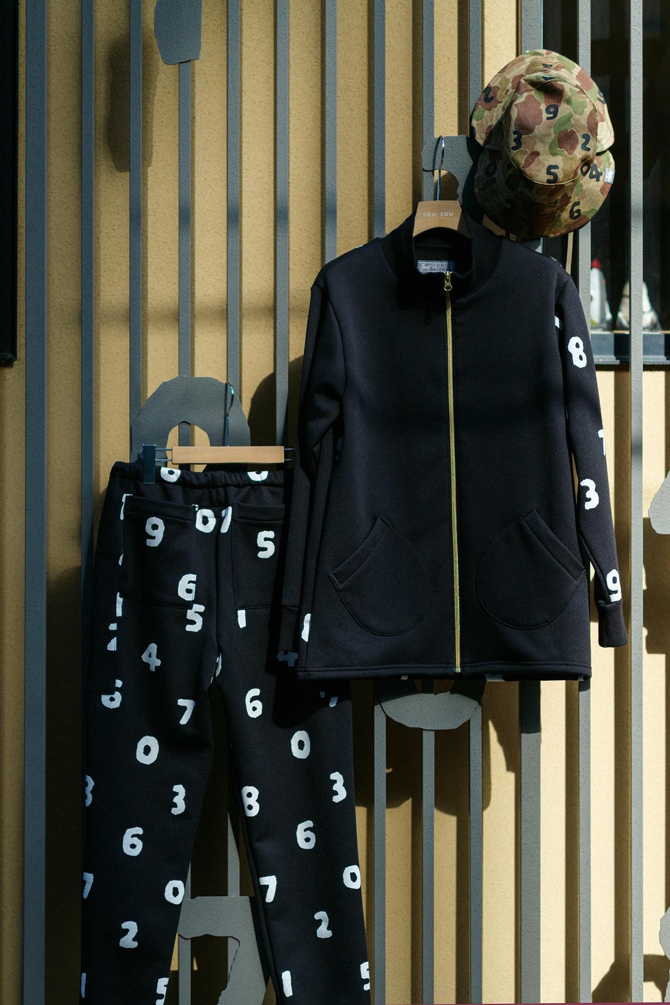 ラッチパイルニット ZIP UP BIKEブルゾン／グレー×MBP - SOU