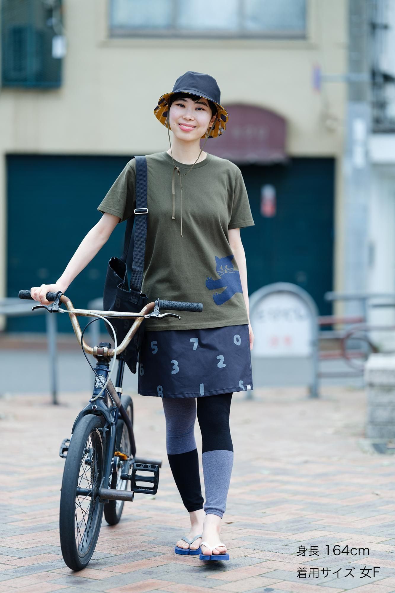 ツイル BIKEキュロット／SO-SU-U 黒紺（くろこん） - SOU・SOU