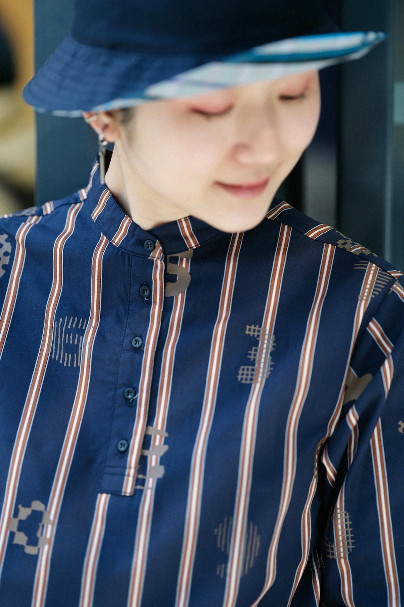期間限定10%OFF】サテンストライプ BIKEワンピース／SOU・SOU