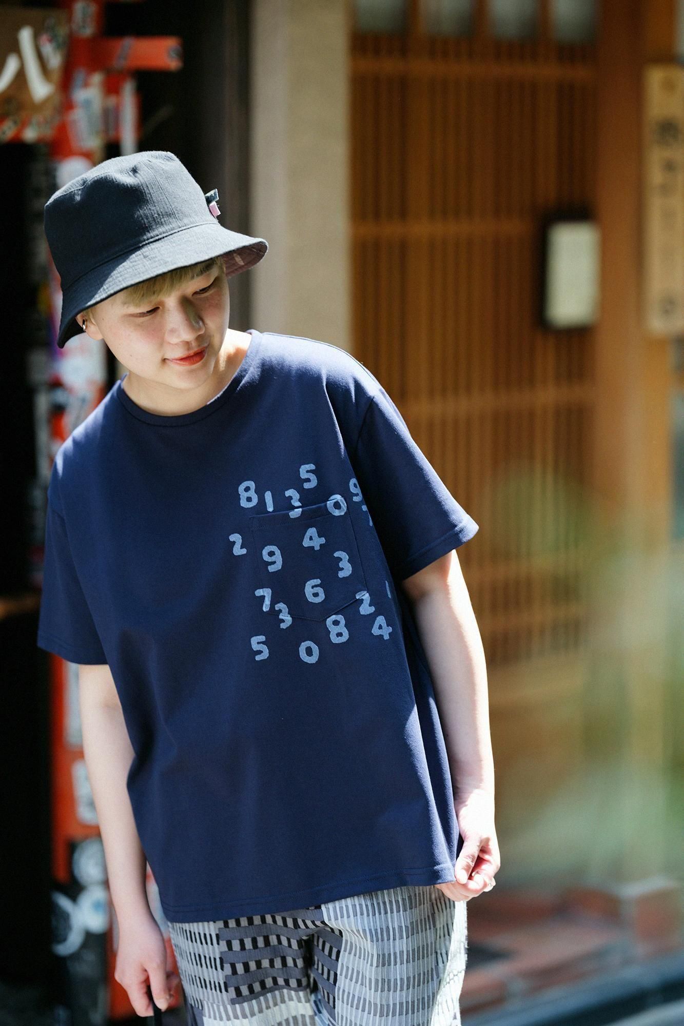 予約】TRYCOOL(R)鹿の子 半袖ポケット BIG T/濃紺(のうこん 予約】TRYCOOL(R)鹿の子 半袖ポケット BIG T/濃紺(のうこん