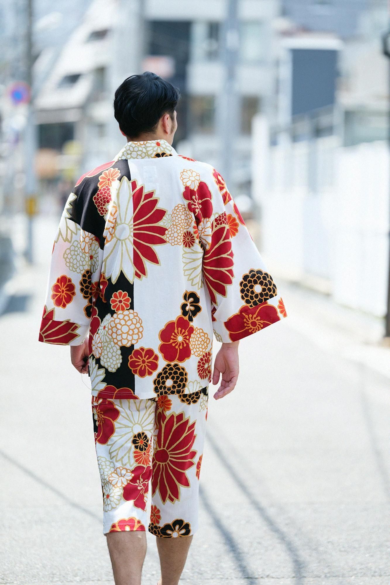 高島縮 40/40 風靡（ふうび） 上／織部（おりべ） - SOU・SOU