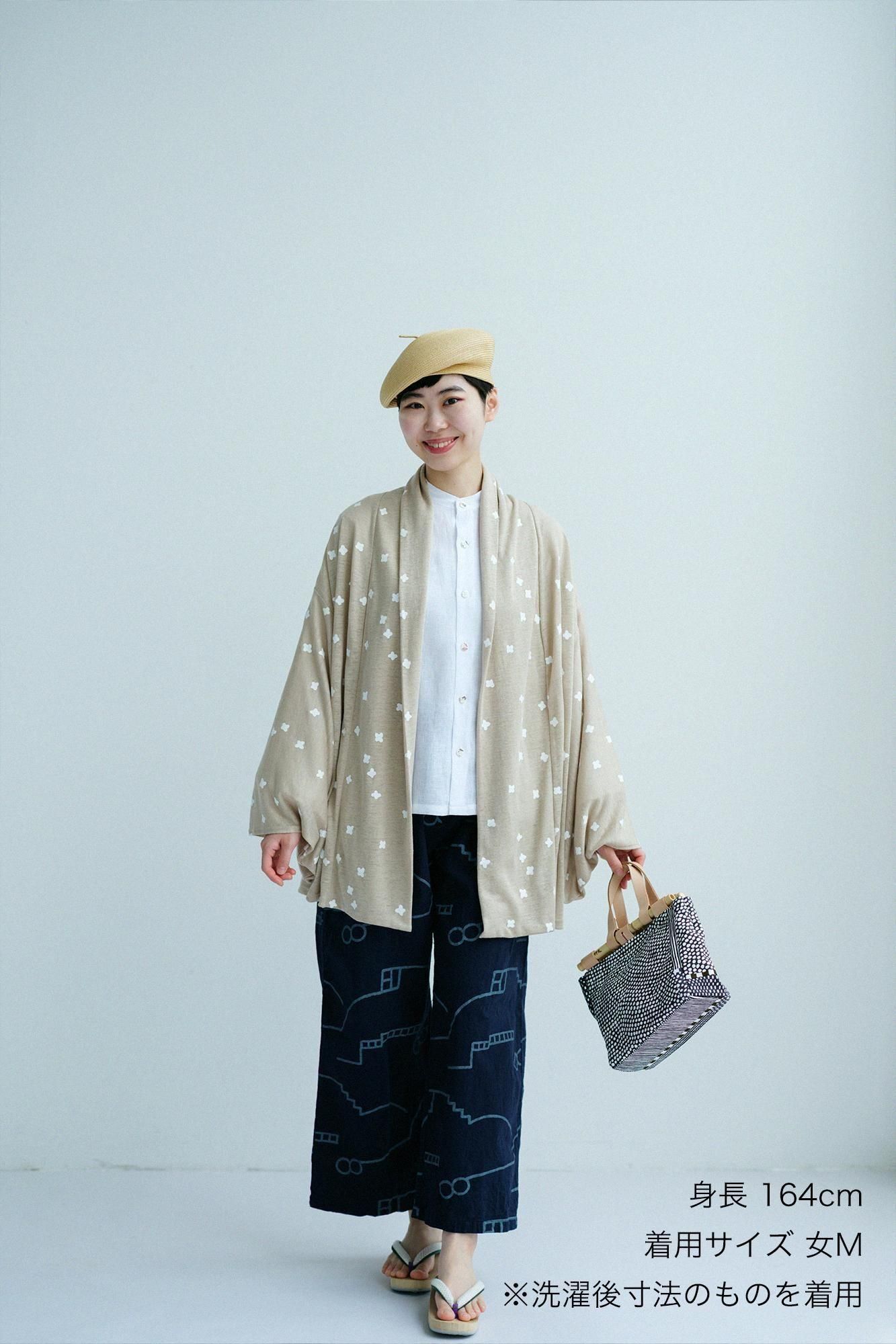 sousou 綿麻 綾織襞もんぺ ネイビー 未使用お 得 な 通販