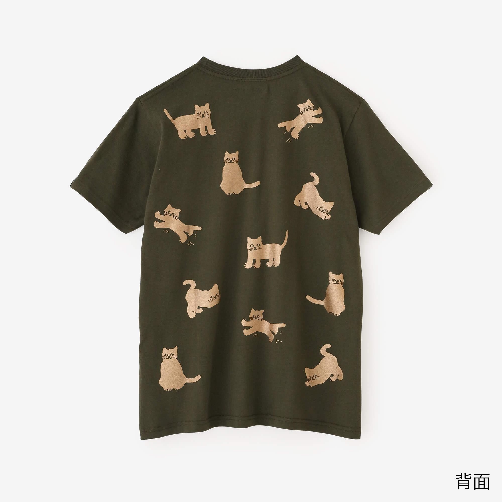 SOU・SOU 高島縮　長袖シャツ　猫　総柄　総猫　新品　ネコ SOU・SOU 高島縮 長袖シャツ 猫 総柄 総猫 新品 ネコ