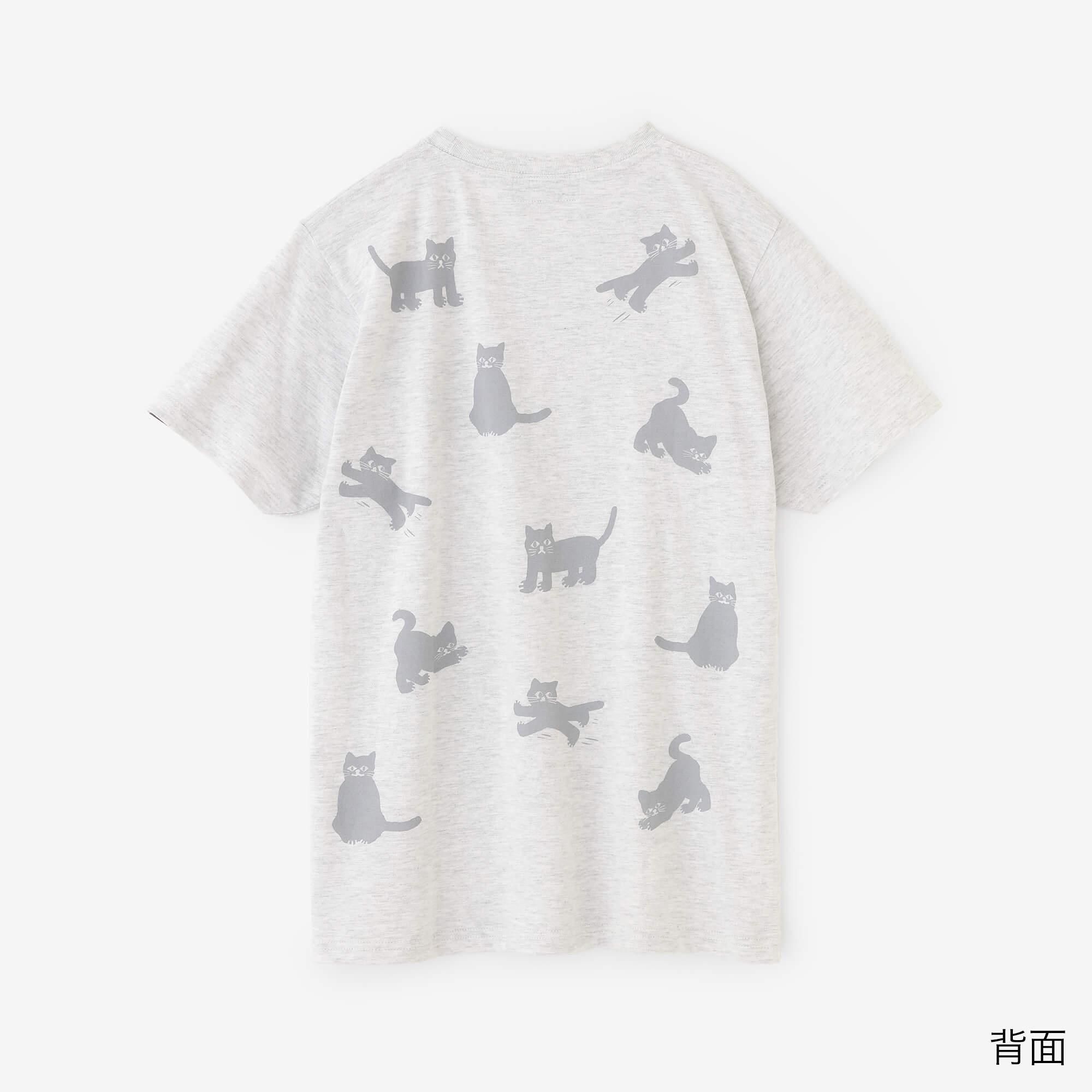 SOU・SOU 高島縮　長袖シャツ　猫　総柄　総猫　新品　ネコ SOU・SOU 高島縮 長袖シャツ 猫 総柄 総猫 新品 ネコ
