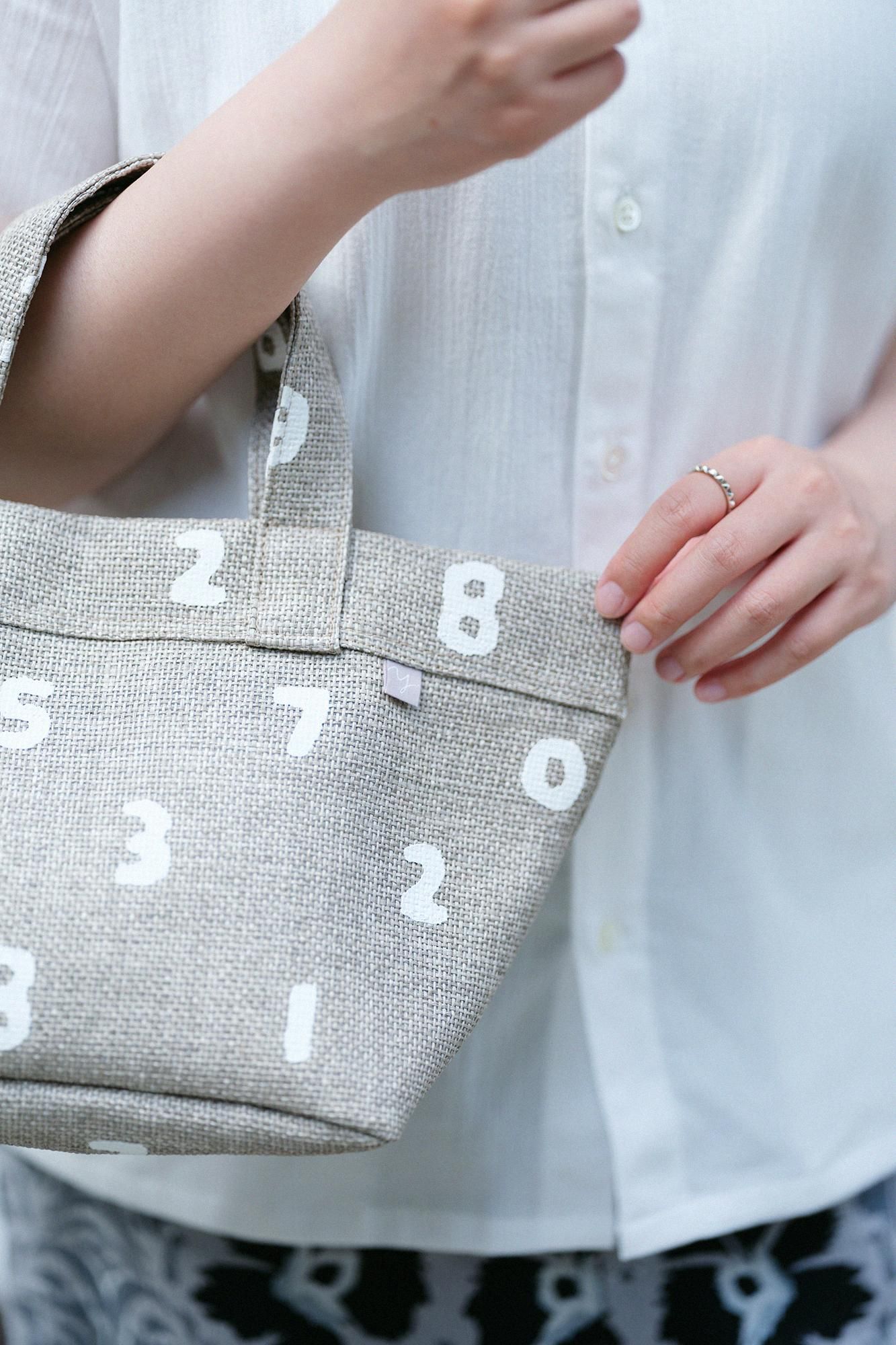 SOSOトートバッグ（グレージュ） MDS BtoB |#kleid トートバッグ セパレートツールトート グレー
