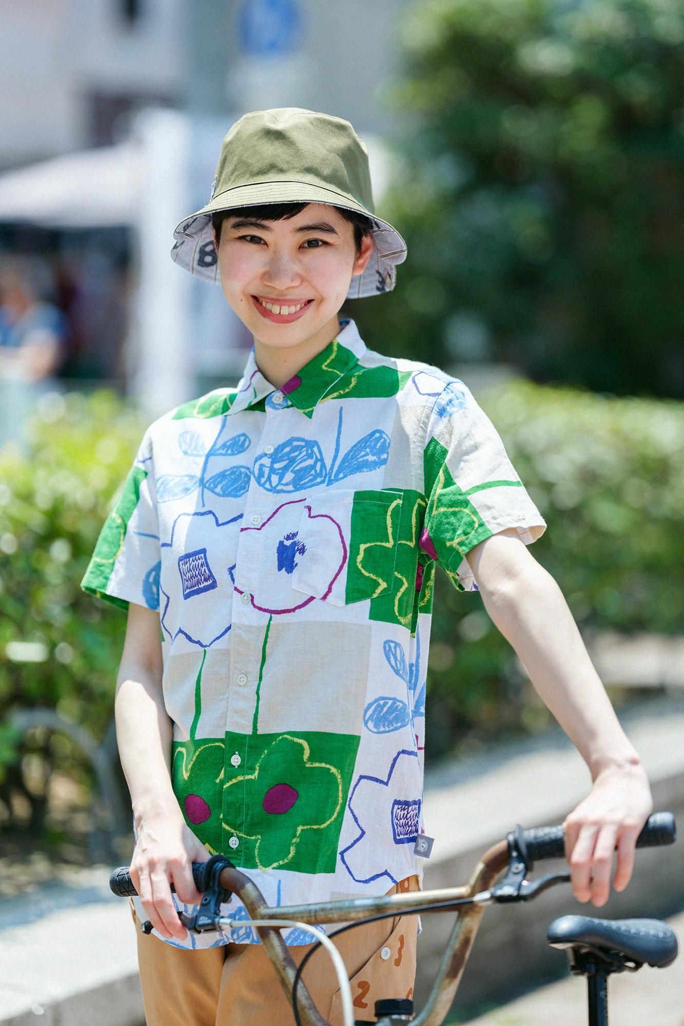 net限定】伊勢木綿 文（ぶん） 半袖シャツ／わらわ - SOU・SOU