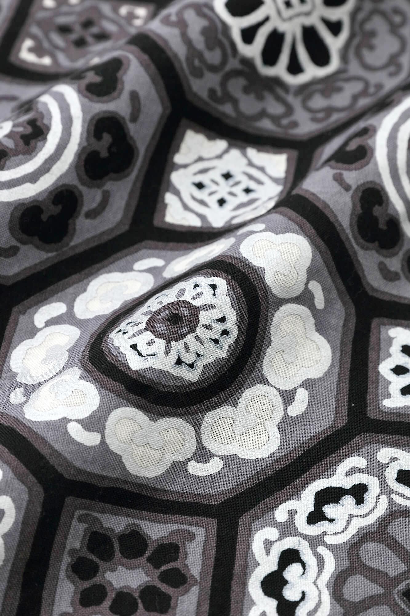 ソウソウ 雲間に菊筒下 と 紫麻こしき セット ソウソウ 雲間に菊筒下