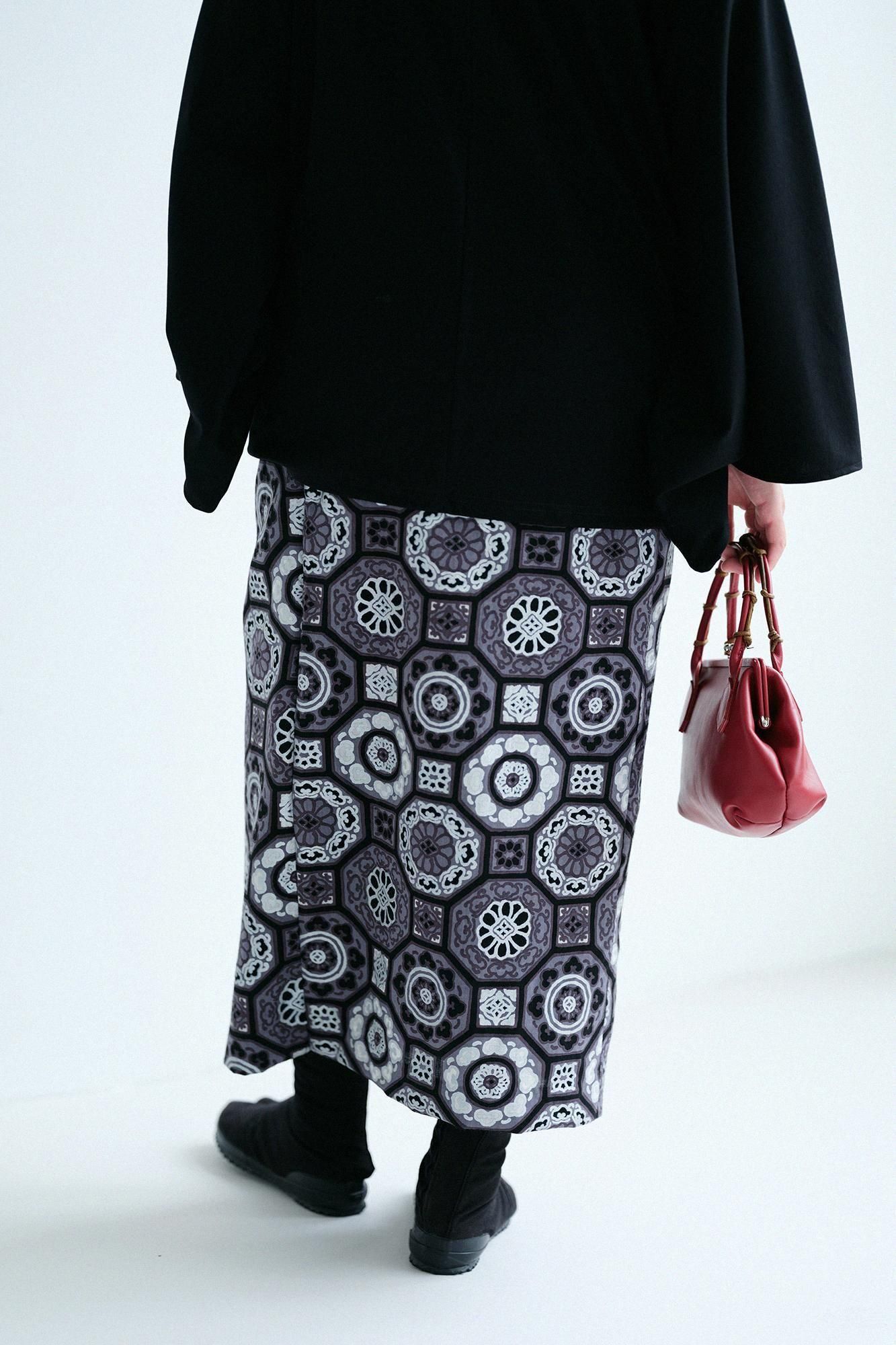 モスリン こしき／華麗（かれい） 濡羽色（ぬればいろ） - SOU