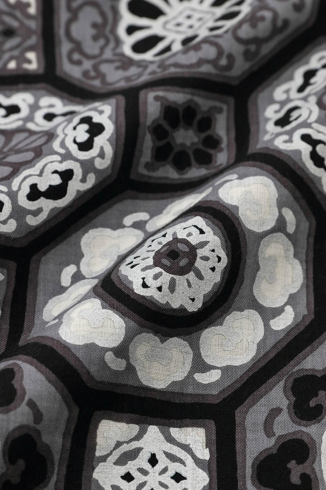 モスリン 手柄寛衣下（たかみかんいした） 片身替わり（かたみがわり） 高島縮 20/20 手柄寛衣下（たかみかんいした） 片身替わり（かた