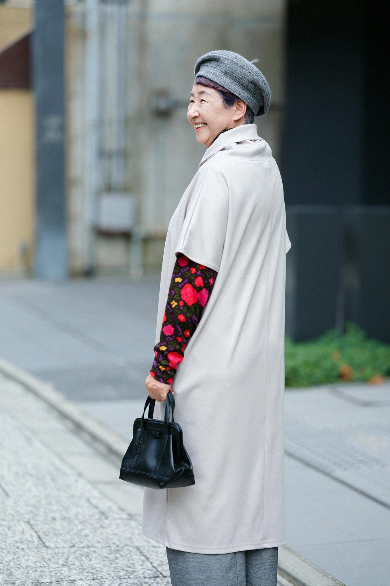 ウール混 両面編（りょうめんあみ） 太夫（たいふ） 一つ身