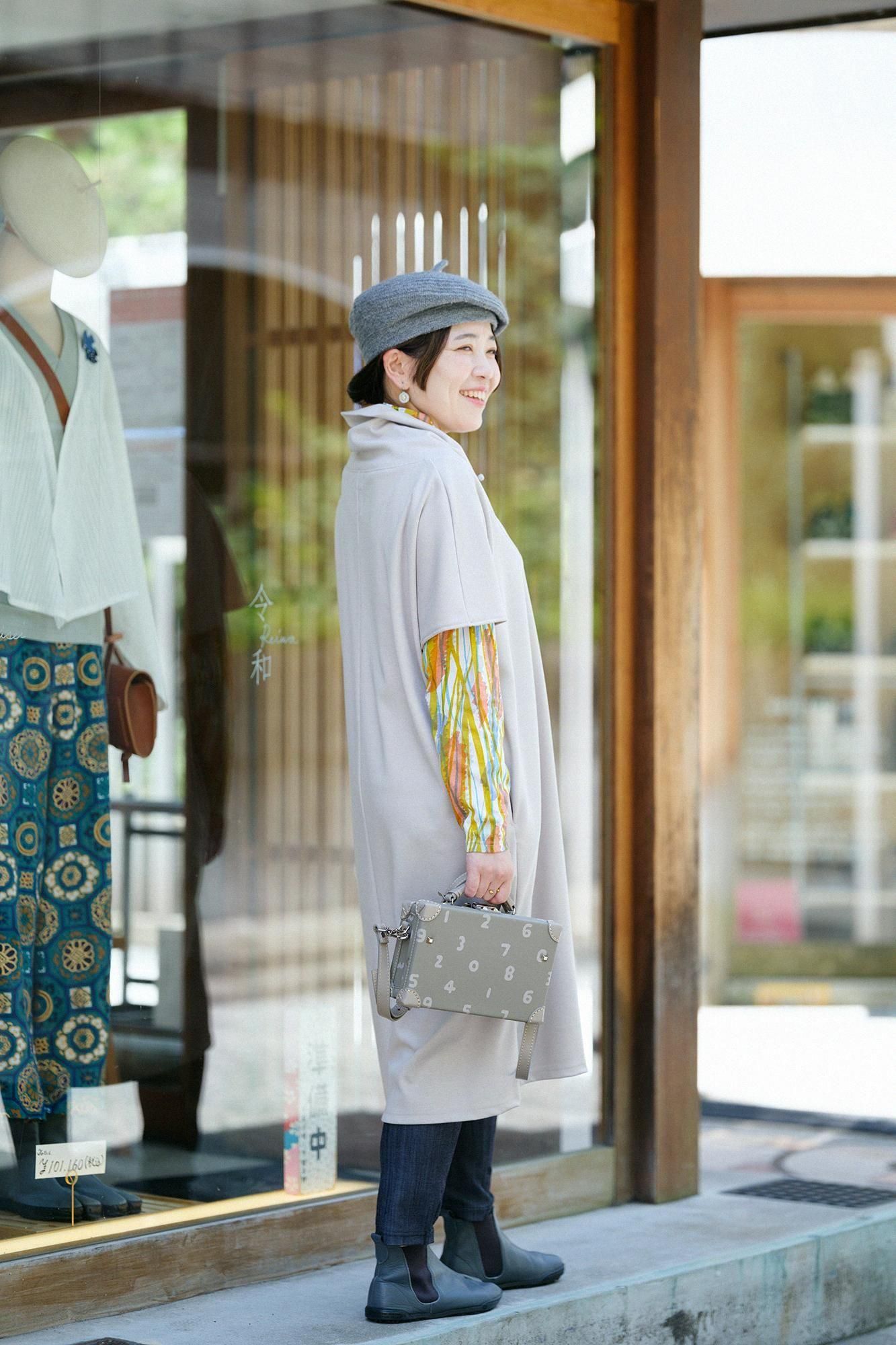 ウール混 両面編（りょうめんあみ） 太夫（たいふ） 一つ身