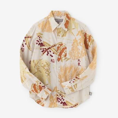 ◯予約】高島縮 20/20 シャツ／天目（てんもく）（※10月7日頃