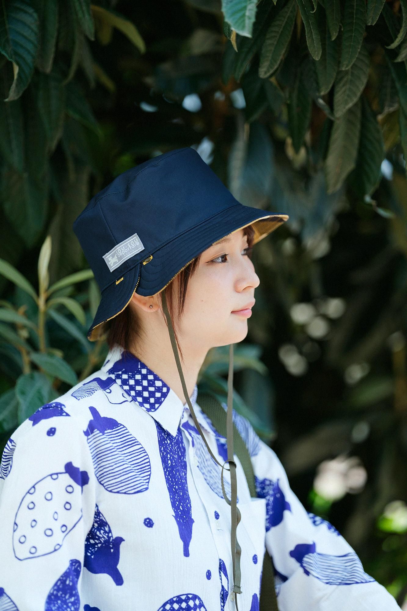 Souページ ◯予約】ヘビーツイルチェック リバーシブル BIKE HAT／SO-SU-U