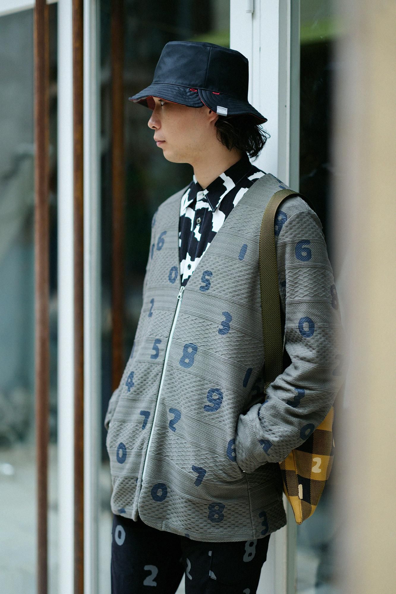 ◯予約】ノーカラーVネック BIKEジャケット - SOU・SOU netshop