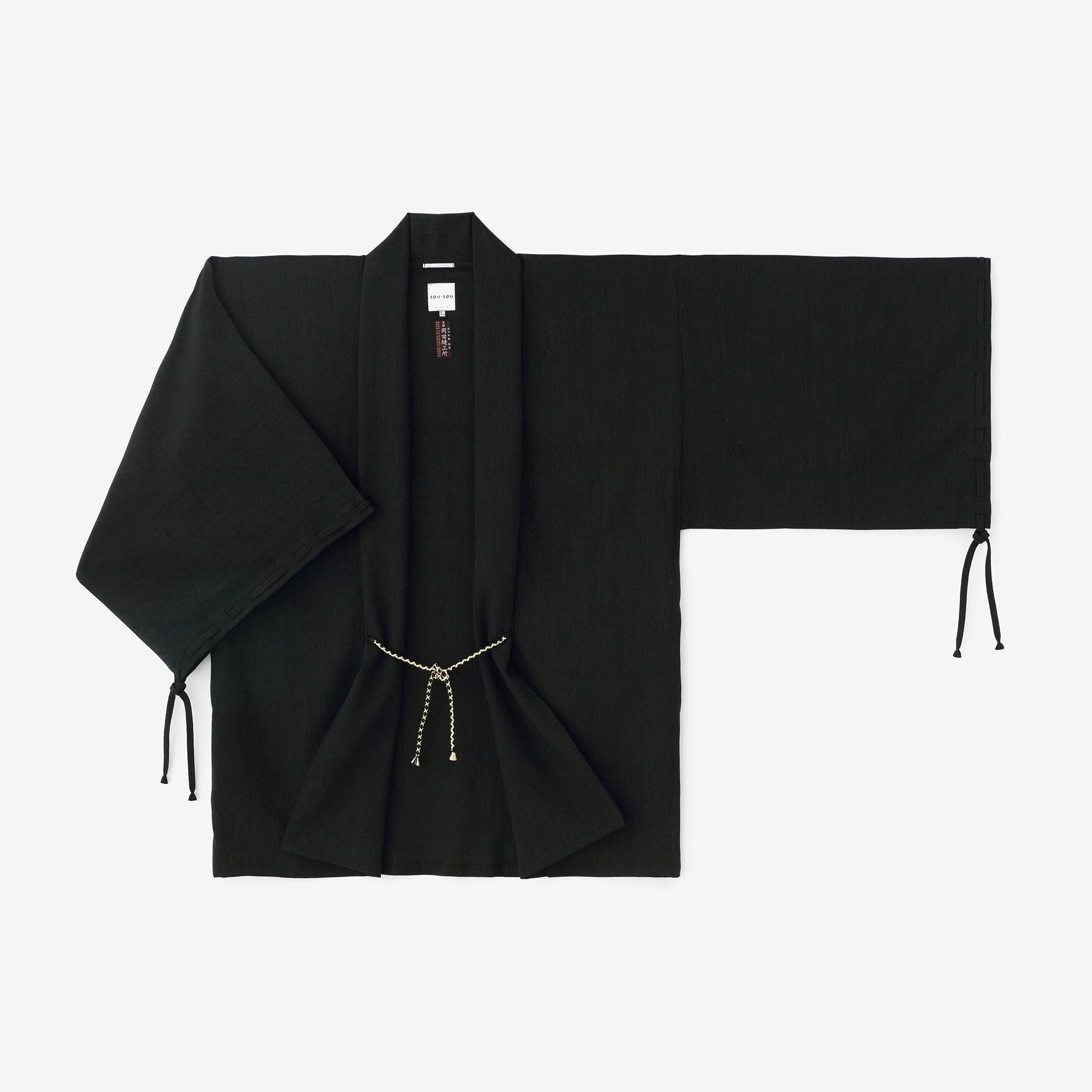 net限定】毛麻混（けあさこん） 宮中袖（きゅうちゅうそで） 短