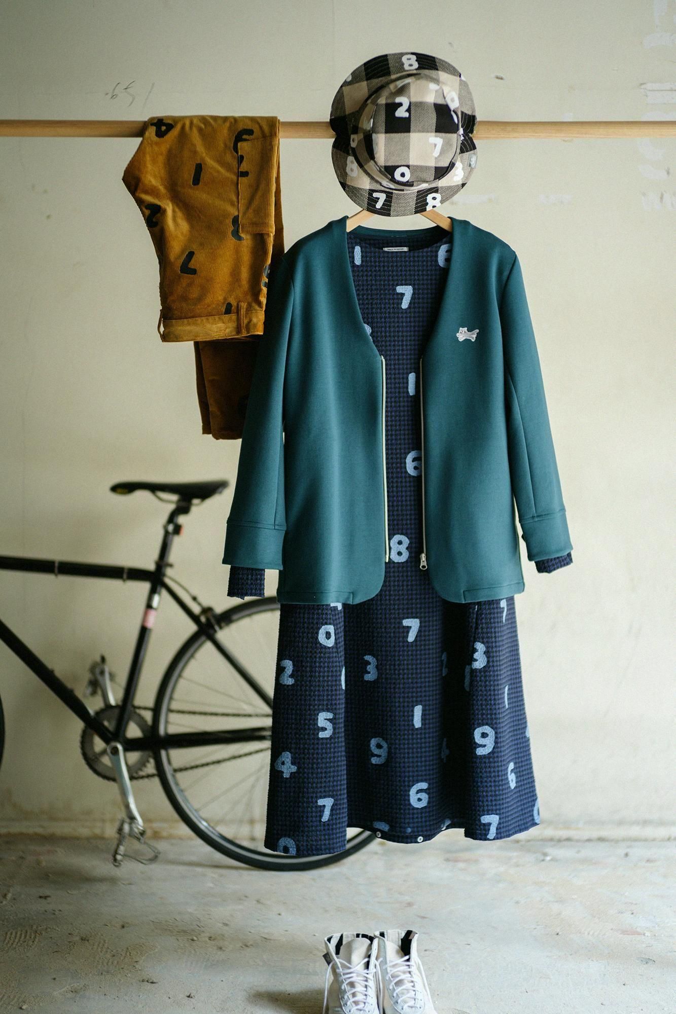 ソウソウ　ルコック　ノーカラーVネック　Bikeジャケット ソウソウ ルコック ノーカラーVネック Bikeジャケット 【◯予約