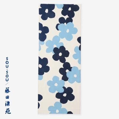 SOU・SOU×藤田染苑 藍捺染 手ぬぐい／光琳（こうりん） 燕子花図