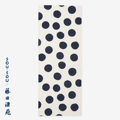 SOU・SOU×藤田染苑 藍捺染 手ぬぐい／光琳（こうりん） 燕子花図