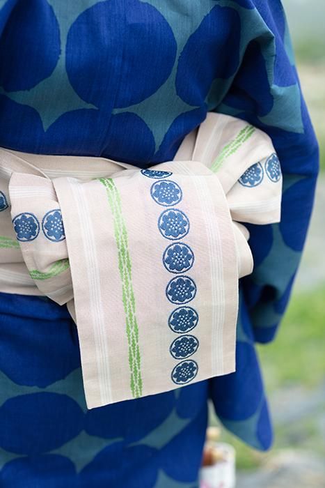 【美品レア】SOU・SOU 博多からむし帯　クリーム 博多 からむし帯／桜鼠（さくらねず） - SOU・SOU netshop