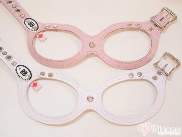 BUDDY BELT(バディベルト) オールレザーリード(スワロフスキー