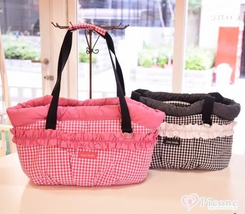 Luxe birdie ピクニックキャリー　モノトーン　斜め掛け可能　軽量 Luxe birdie ピクニックキャリー モノトーン 斜め掛け可能 軽量