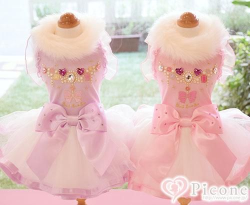 Picone×BULBU-BU ピコネ×ブルブブ ハートバルーンワンピ＆タンク Picone×BULBU-BU ピコネ×ブルブブ ハートバルーンワンピ＆タンク