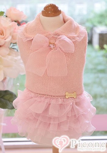 For Pets Only】 Ballerina Pink Dress - ドッググッズ 通販/販売