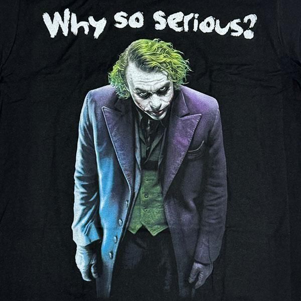 00's THE DARK KNIGHT ダークナイト WHY SO SERIOUS? ジョーカー