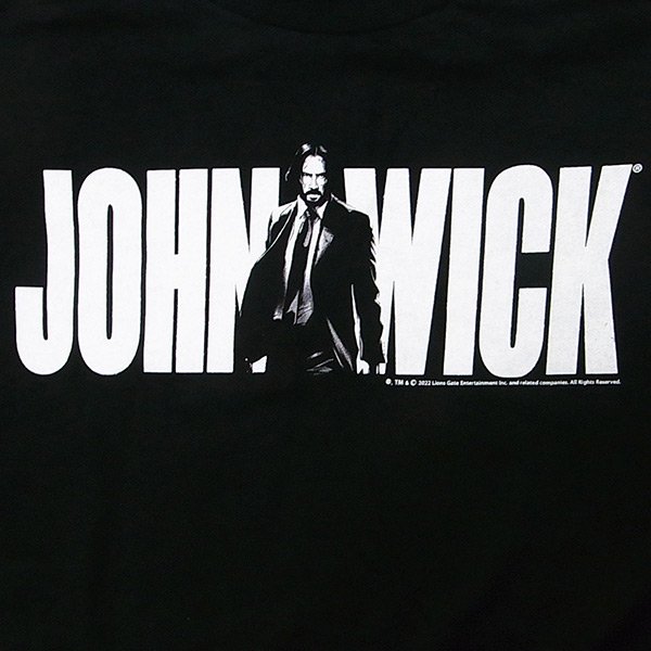 JOHN WICK (ジョン ウィック) WITH NAME Tシャツ - SEEK&DESTROY