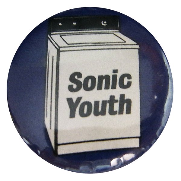 SONIC YOUTH (ソニック ユース) WASHING MACHINE バッジ