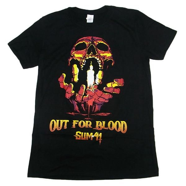 SUM 41 (サム 41) OUT FOR BLOOD Tシャツ - SEEK&DESTROY シーク