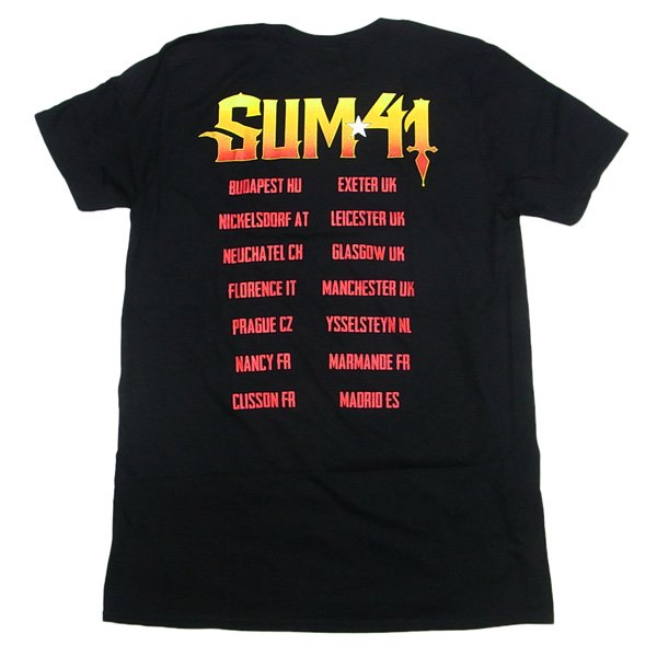 春早割 SUM41 Tシャツ ミュージシャン - geilolia.no