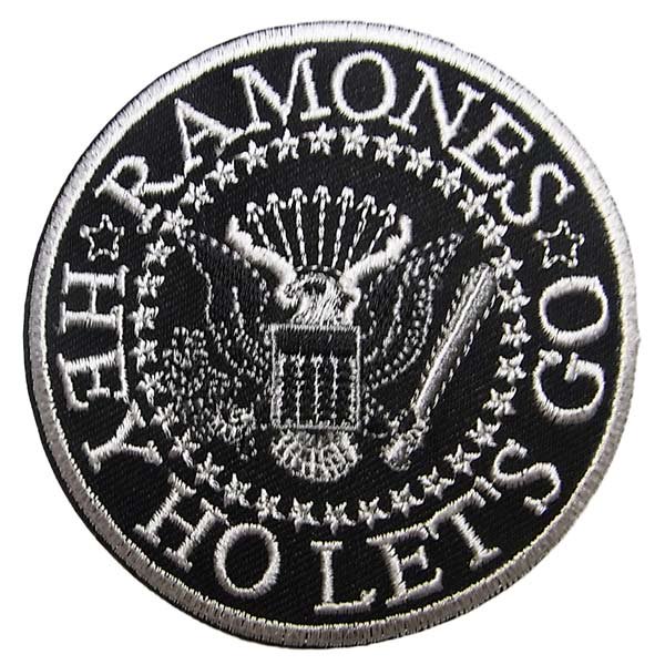 RAMONES (ラモーンズ) HEY HO LETS GO ワッペン - SEEKu0026DESTROY シーク アンド デストロイ オフィシャルサイト