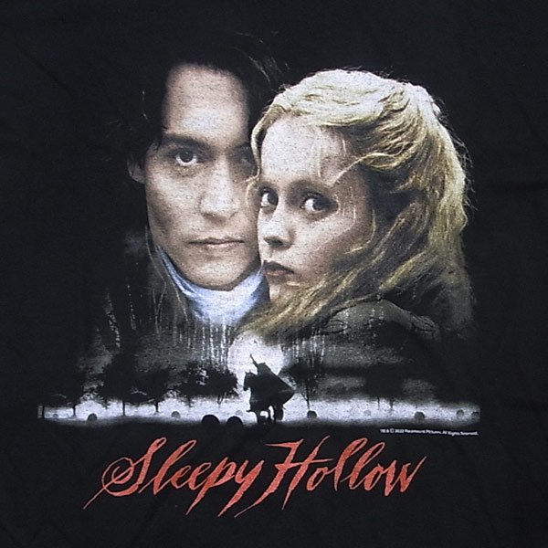 印象のデザイン 映画『スリーピー・ホロウ』(Sleepy Hollow)のTシャツ 