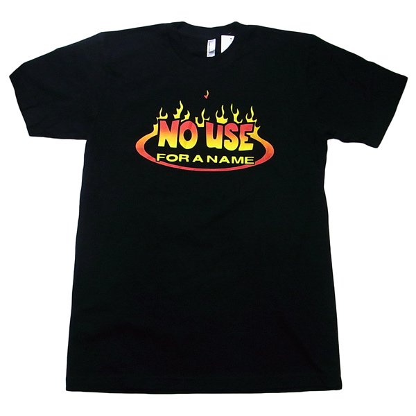NO USE FOA A NAME (ノー ユース フォー ア ネイム) FLAME Tシャツ 