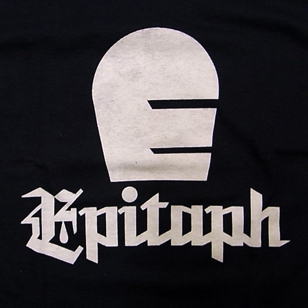 EPITAPH RECORDS (エピタフ レコード) LOGO Tシャツ - SEEK&DESTROY