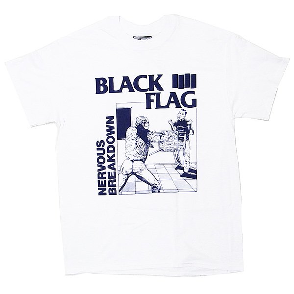 BLACK FLAG(ブラック フラッグ) NERVOUS BREAKDOWN Tシャツ