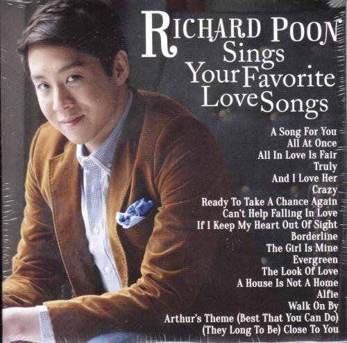 Richard Poon リチャード プーン Sings Your Favorite Love Songs Mia Music Books いい音楽 いい映画を売ってます