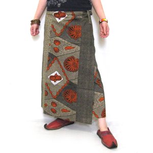 カンガラップスカート - アジアンファッション・エスニック