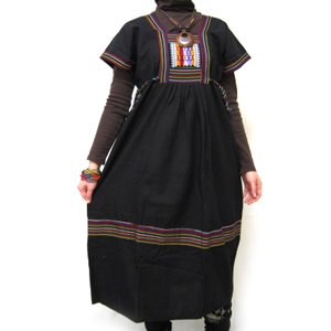 カラフル刺繍民族ワンピース アジアンファッション エスニックファッションのアジアンショップasha アーシャー アジアン衣料 エスニック衣料